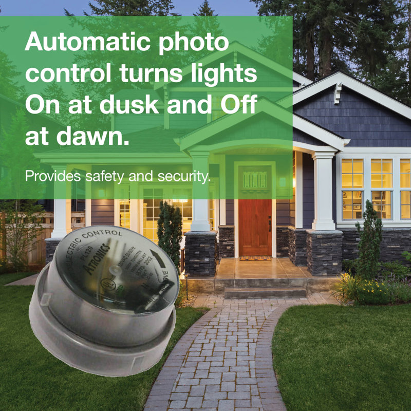 Automatic Dusk to Dawn Outdoor Light Control