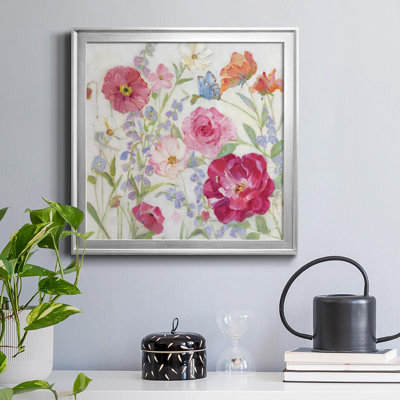 Summer Blooms - Peinture sur toile encadrée
