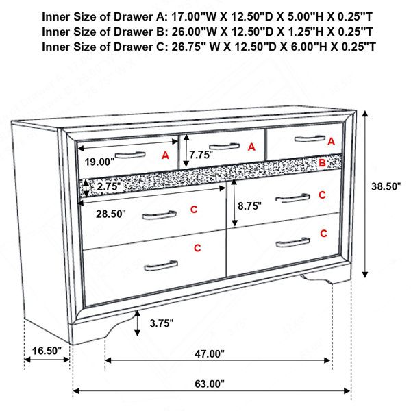 Dimensions du produit
