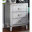 45.01cm W Metal Bedside Table