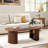 47.24" Oval Coffee Table With Storage-1358591759