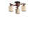 Noyer / beige / noir est en rupture de stock