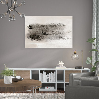 Scribble Abstracts I par Jennifer Paxton Parker - peinture sur toile tendue