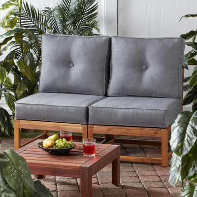 Sunbrella 4-Piece Deep Seat Cushion Set