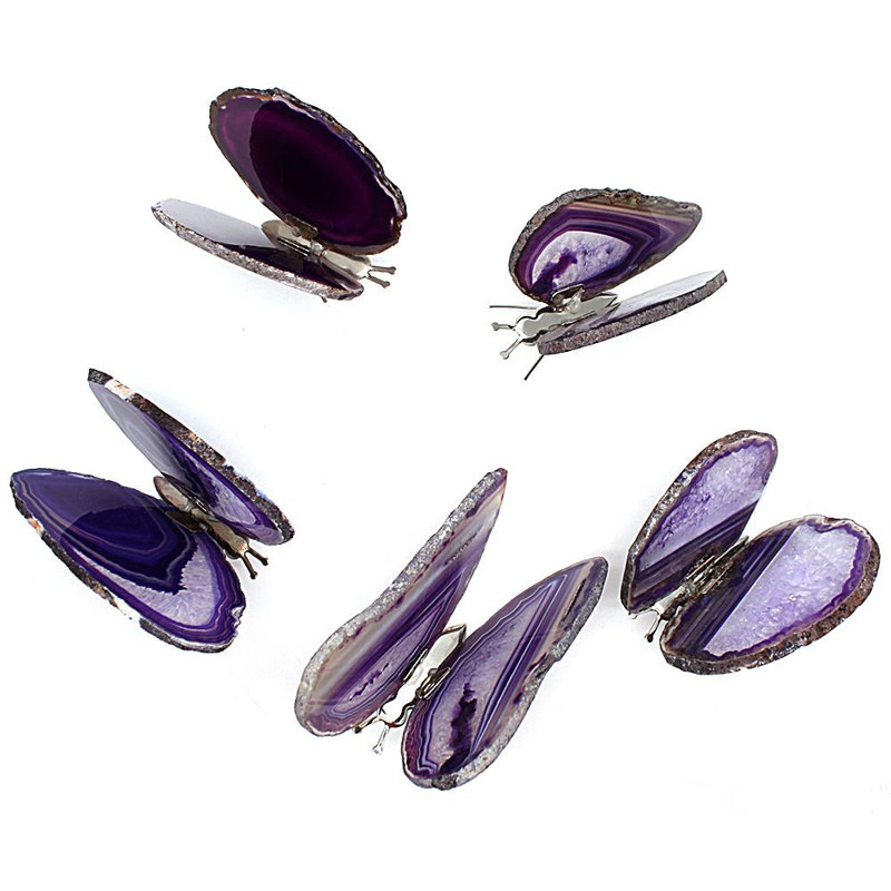 Figurine papillon Desriee, Mauve