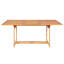 Varasteh 6 - Person Teak Patio Dining Set with Rectangular Table