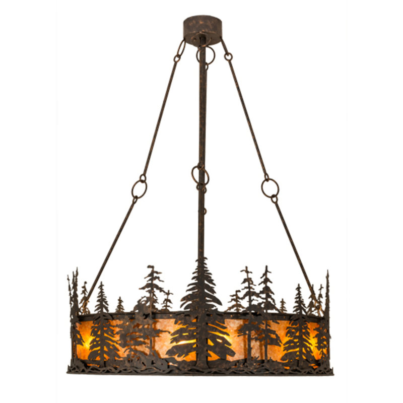 Tall Pines Downrod Ceiling Fan