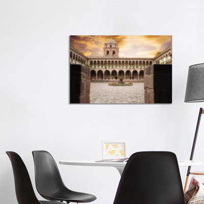 Ancient Building by Glauco Meneghelli - Wrapped Canvas Print