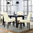 Anirvin Faux Leather Waterproof Upholstered Dining Chair-1483351362