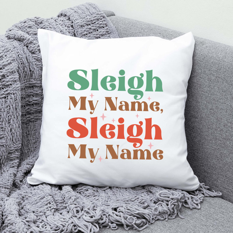 ChristmasFunny-04 Reversible Throw Pillow, 20" x 20"