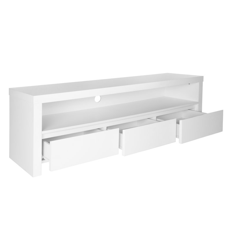 TV Stand for TVs up to 65", Matte White