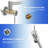 ° Rotatable Pot Filler Faucet Brushed Nickel Modern Design For Efficient Cooking Spaces