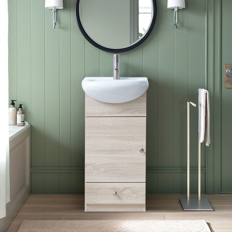 Ensemble de meuble-lavabo simple 18 po Danube