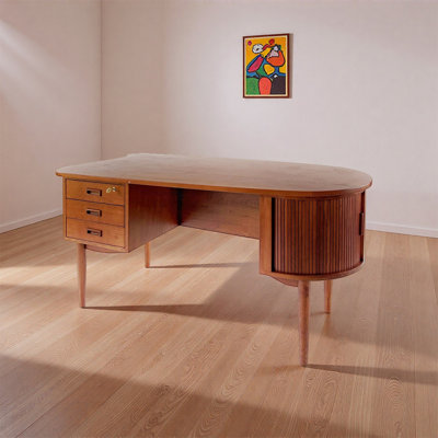 Bureau de rangement à double face de style italien