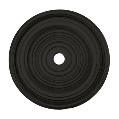 edgar berebi assorted back plate round  in matte black plate
