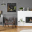  «Wine Chalkboard 4» par Fiona Stokes-Gilbert, art mural en verre acrylique, 24 po x 24 po