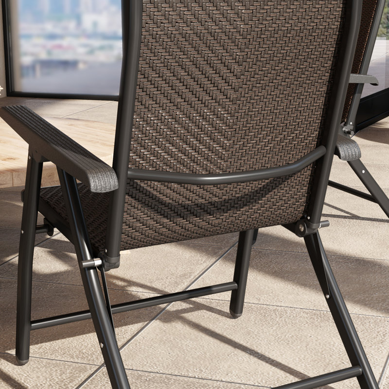 Patio Dining Armchair with Cushion