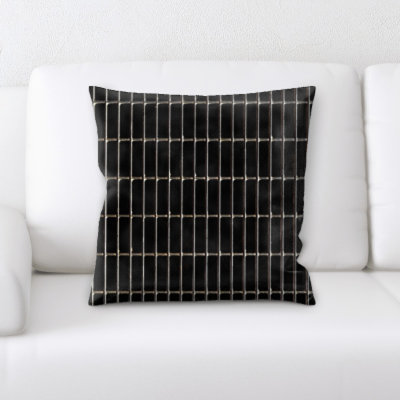 Burson Abstract Textures Throw Pillow