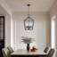 Hertford 4-Light Dimmable Geometric Lantern Pendant-2004382478
