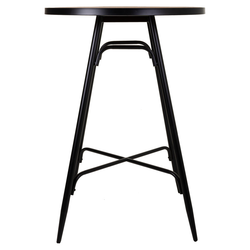 Exton Round Metal Base Dining Table