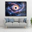 Black Hole Galaxy Tempered Glass Wall Art-137718134