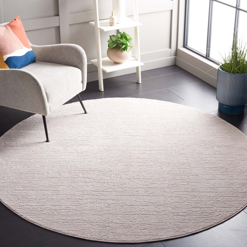 Continental Performance Abstract Rug, Round 6'7"