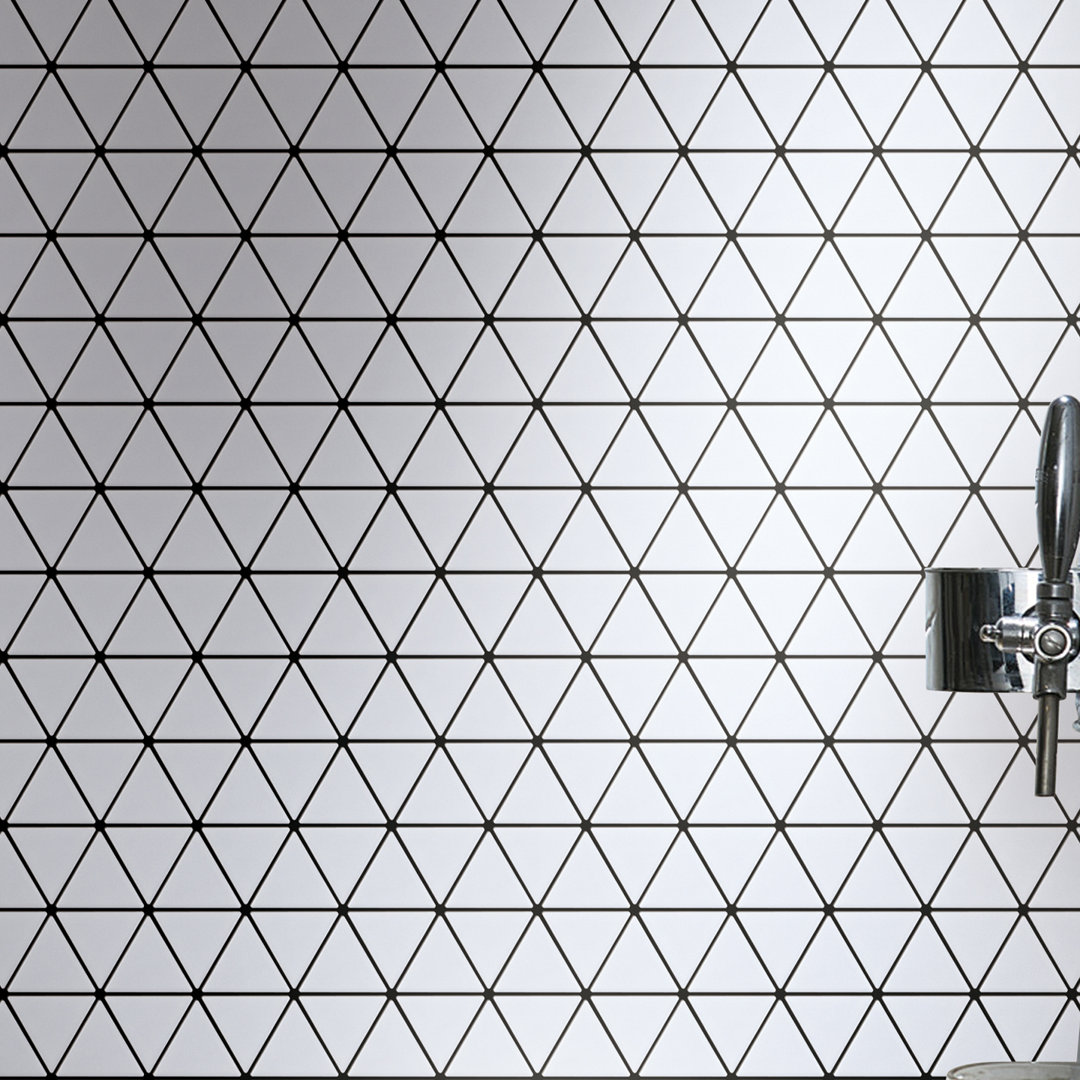 Porcetile 2" x 2" Porcelain Grid Mosaic Wall & Floor Tile Supreme Tile 