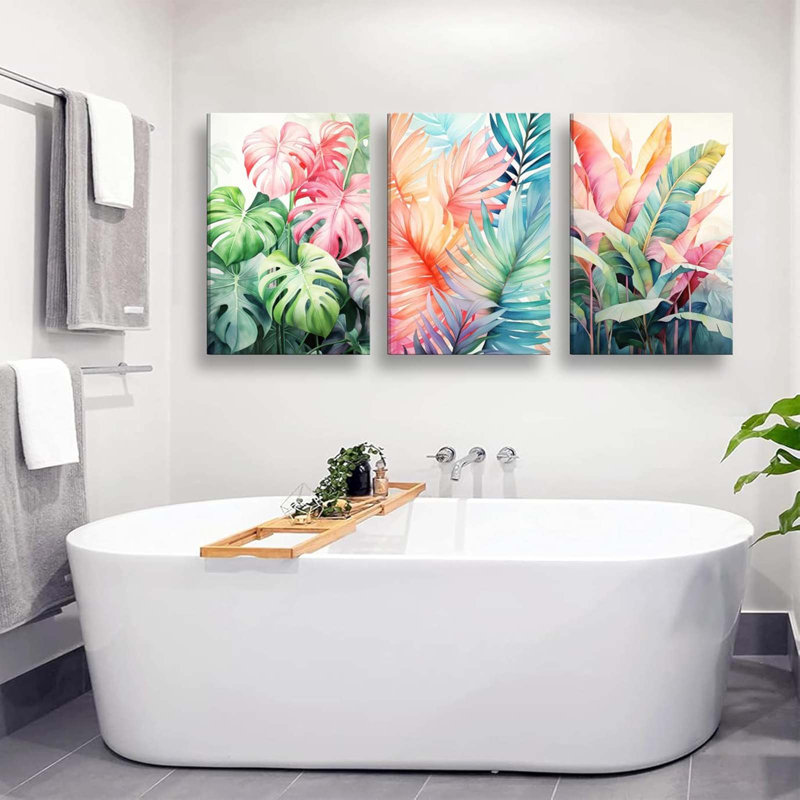 3 Piece Wrapped Canvas Wall Art