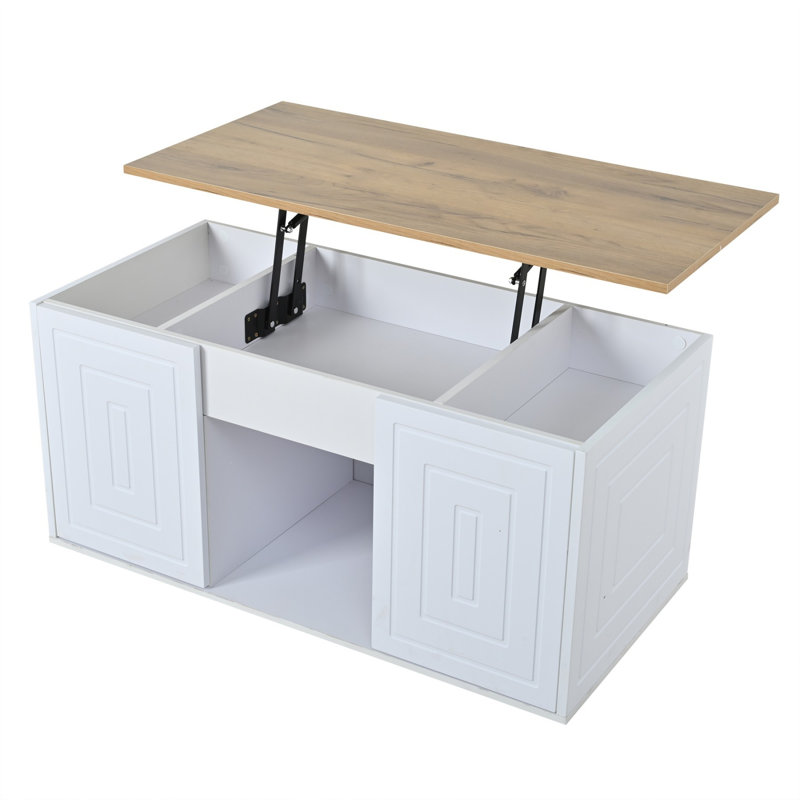 Metal Base Dining Table