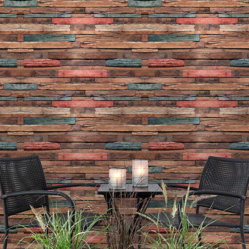Echo Self-Adhesive Wall Mural - 120cm x 180cm, Brown, 1 Pack