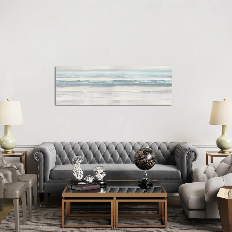 Boundless Aqu by Jake Messina - Wrapped Canvas Panoramic Painting, 152.4 cm H x 50.8 cm W