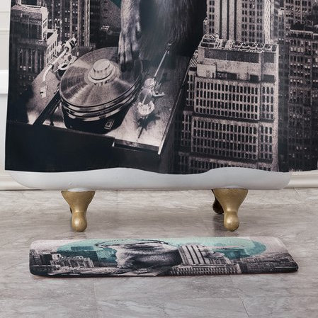 Tapis pour salle de bain dj