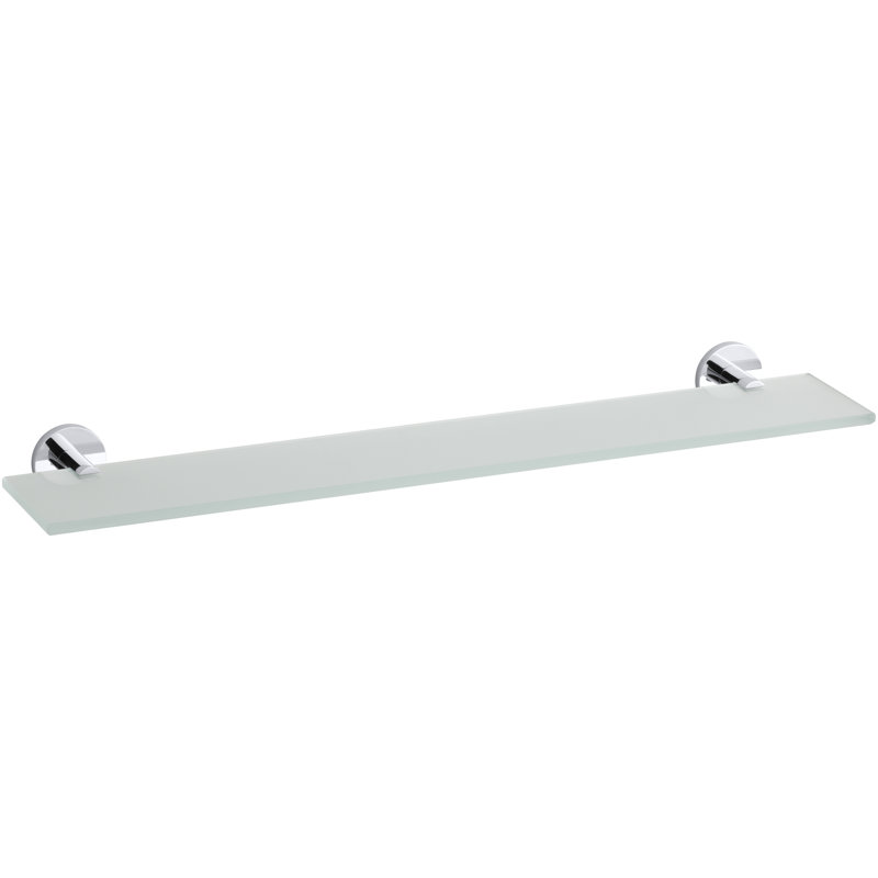 Stillness Wall Shelf, Polished Chrome