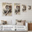 Tigre beige dans la nature II - impression-88534724-88534721