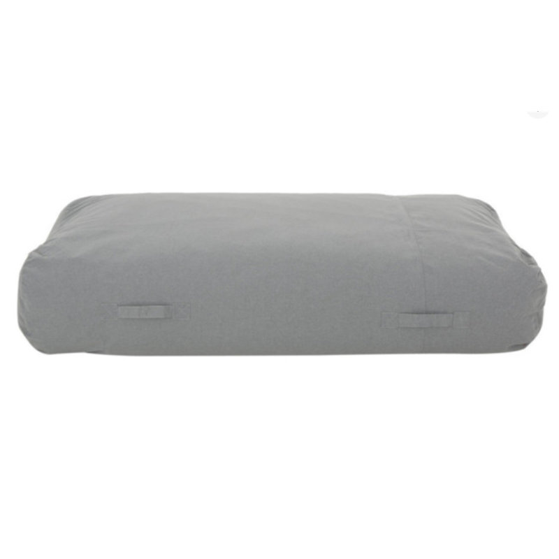 Kasper Water Resistant 6'X3' Lounger Bean Bag, Charcoal