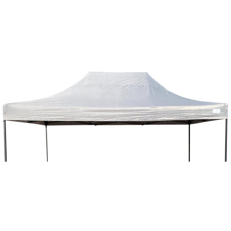 Grasekamp Polyester Replacement Canopy for Gazebo, Grey, 200cm H x 430cm W x 285cm D.