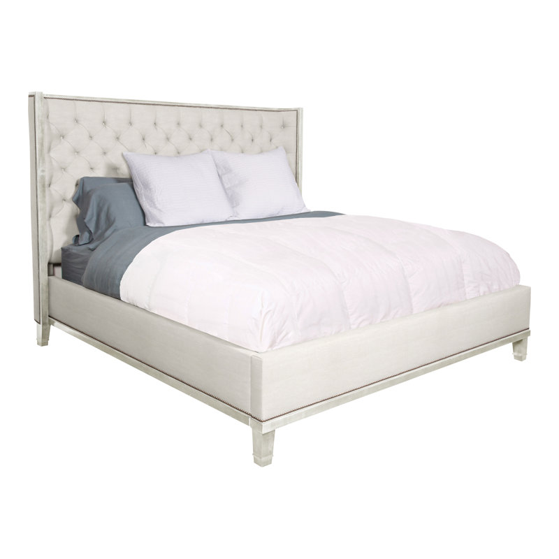 Michael Weiss Bed, Ian Pewter, Dove Gray, Queen