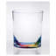 Ensemble de quatre verres à whisky en acrylique sans pied