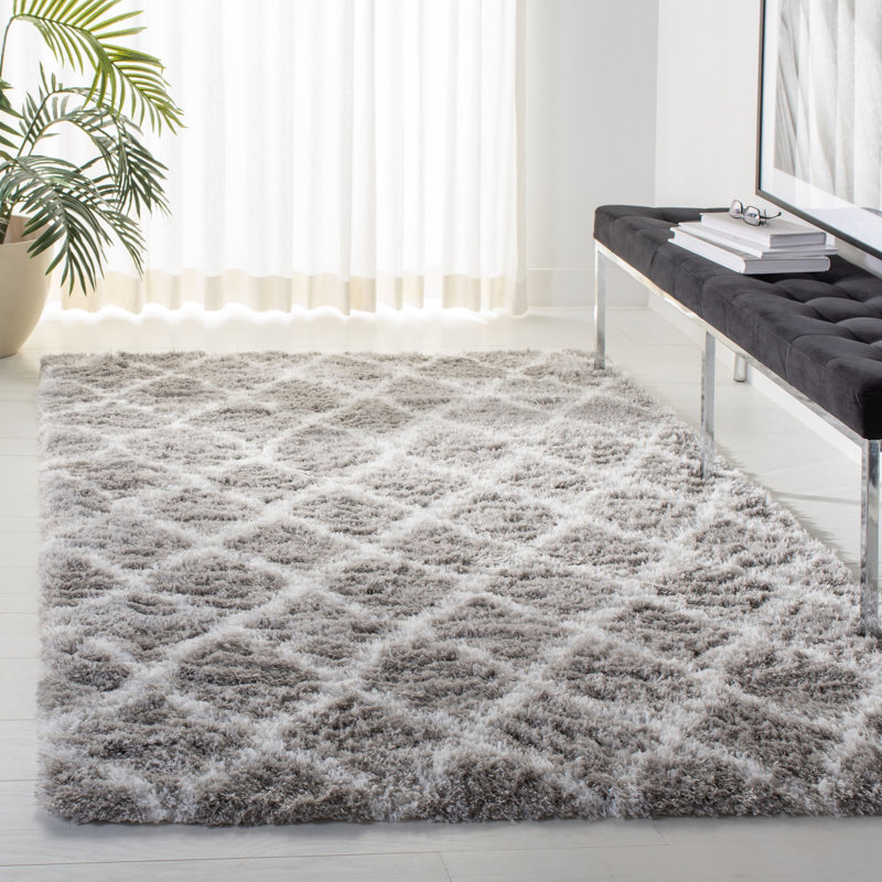 Bridgetown Indie Shag Performance Geometric Rug, Rectangle 5'1" x 7'6"