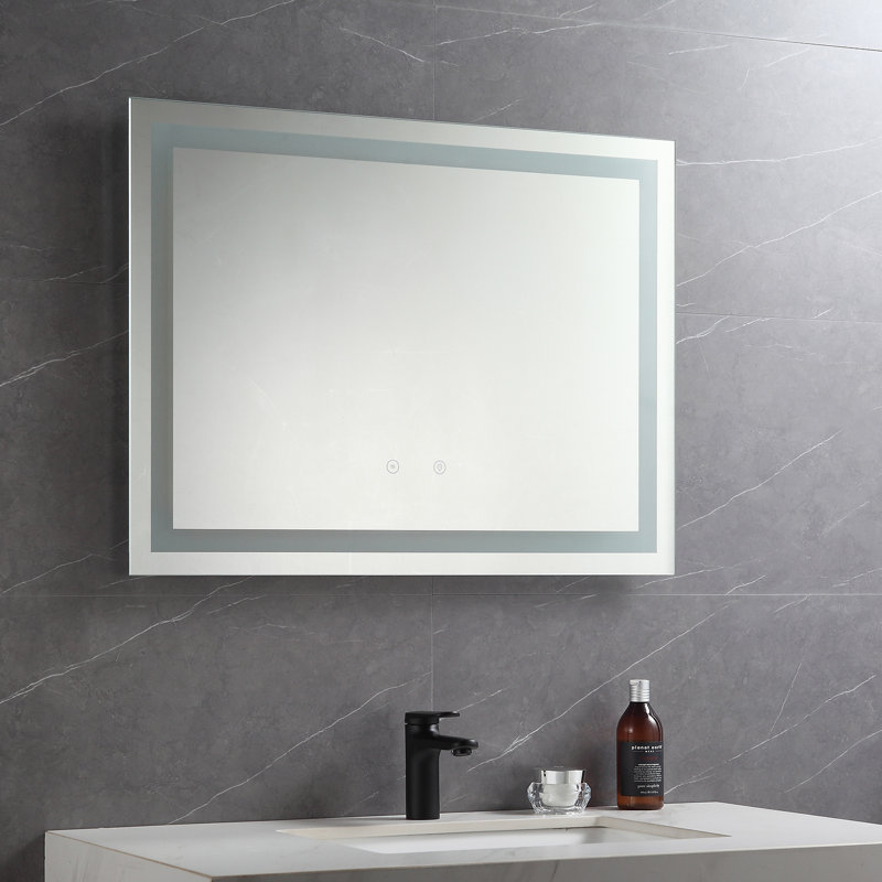 Williesha Flat Wall Mirror, 24" x 32"
