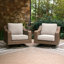 Fauteuil pivotant avec coussin Anikyn