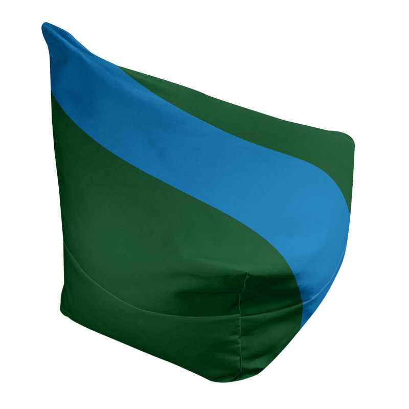 Fauteuil à billes Washington, 31 po x 38 po x 42 po, Vert de Good Land / bleu des Grands Lacs / vert de