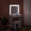 Dressing Table,80X40x140cm Vanity Makeup Set with Stool