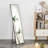 3rd Generation Gray Solid Wood Frame Full Length Mirror, Versatile for Dressing, Bedroom, Porch, and Clothing Store Use, Floor or Wall Mounted.