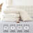Fluffy Comforter Set 3 Pieces- All Seasons Heavy Faux Fur Comforter With Two Pillowcases-116802369-116802368