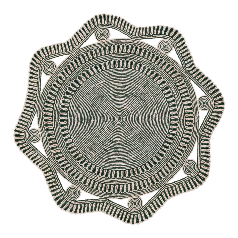 Saumya Courtland Rug, Round 5'1"