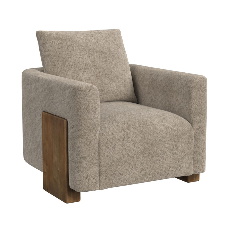  Chaise d'appoint Ruth en pain grillé Bama
