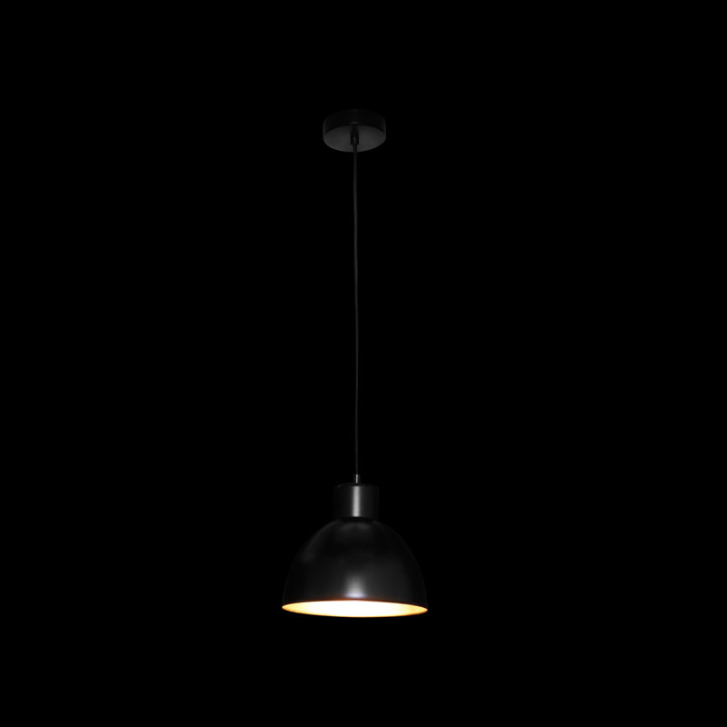Abrielle 1 - Light Dome Pendant, Black
