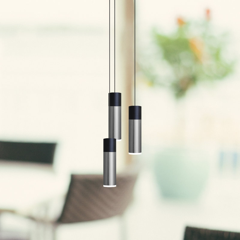Costigan 3 - Light Cluster Pendant, Nickel