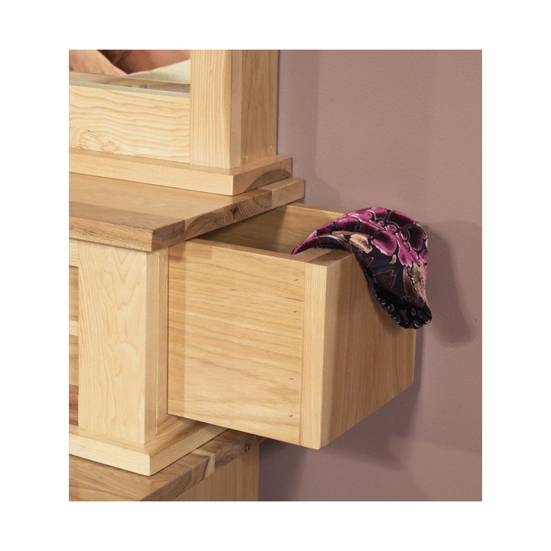 Commode combinée 6 tiroirs Arvilla